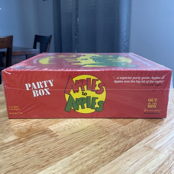 Apples to Apples Game Out Of The Box Party Box Brand New Sealed - Picture 8 of 8